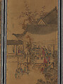 Scenes from the cycle of life, Ten-panel screen; ink an color on paper, Korea
